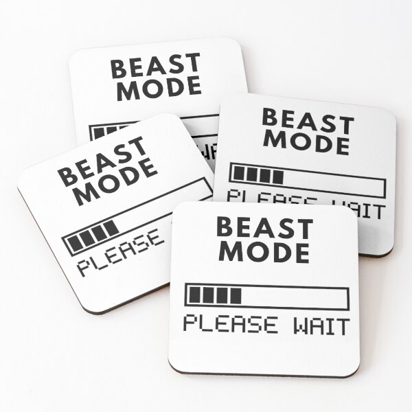 Item preview, BEAST MODE ON WHITE designed and sold by unclejab.