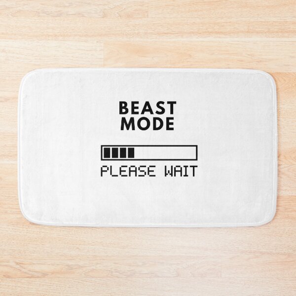 Item preview, BEAST MODE ON WHITE designed and sold by unclejab.