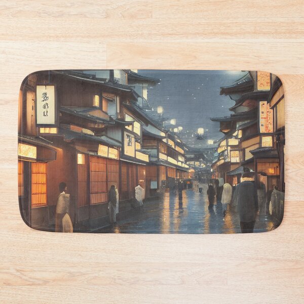 Item preview, Peaceful night in Kyoto designed and sold by plainhavoc.