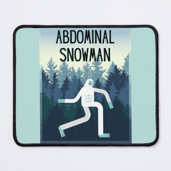 Item preview, Oh No! It's the Abdominal Snowman!! designed and sold by PixiesPlace.