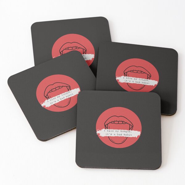Item preview, I bite my tongue, it's a bad habit- Steve Lacy designed and sold by abriddley.