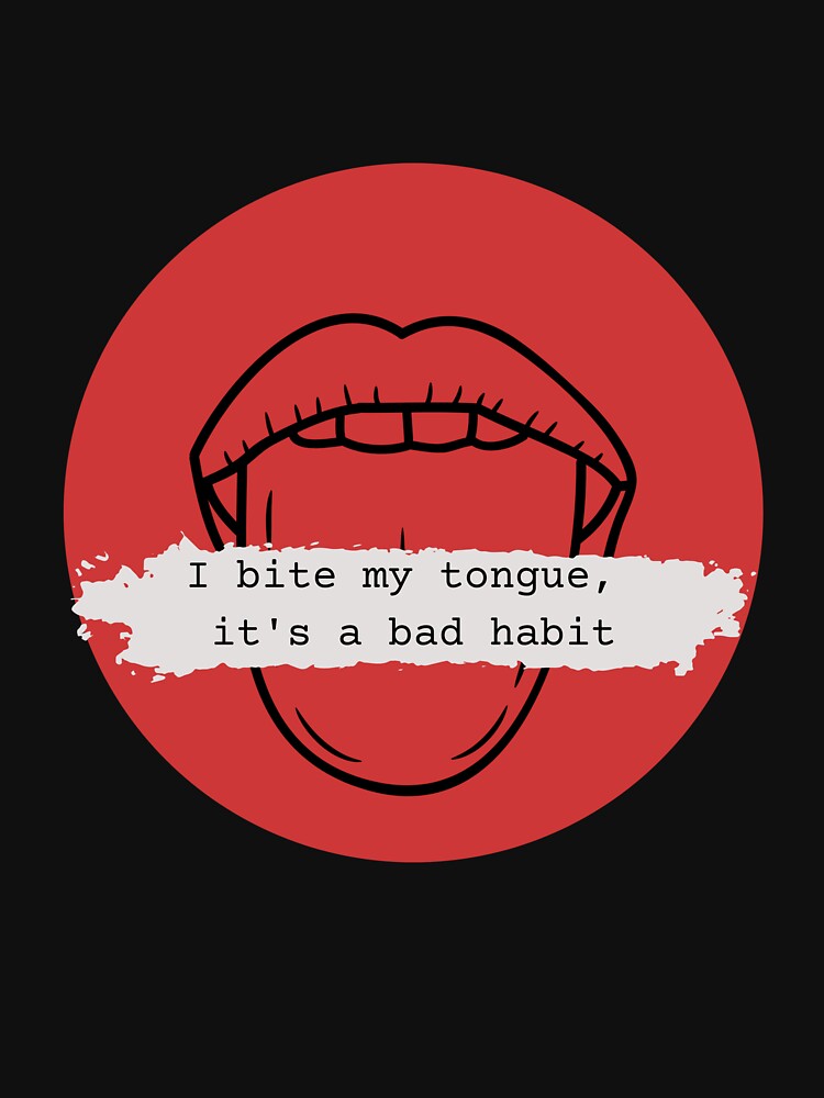 Steve Lacy I Bite My Tongue It's a Bad Habit Essential T-Shirt