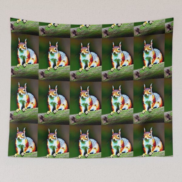 Item preview, BEAUTIFUL COLORED SQUIRREL designed and sold by sailorsam1805.