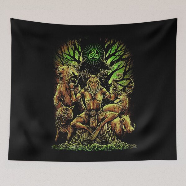Item preview, Pagan Cernunnos Celtic Mythology God Irish Scottish Wicca designed and sold by BluePagan.