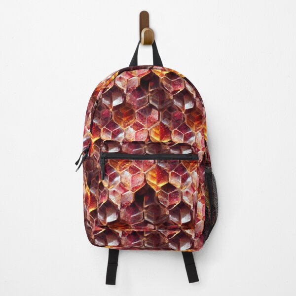 Item preview, Topaz and Ruby Crystal Honeycomb designed and sold by BuraxisDesigns.