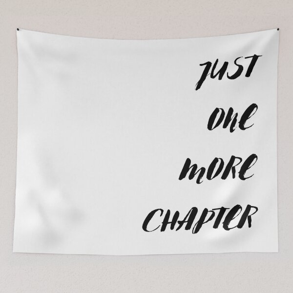 Item preview, Just One More Chapter designed and sold by SquishStitches.