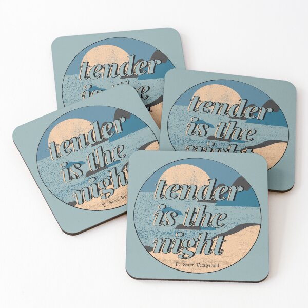 Item preview, Tender is the Night - F. Scott Fitzgerald Fictional Literature Book Simple Minimal Aesthetic designed and sold by weboftigers.