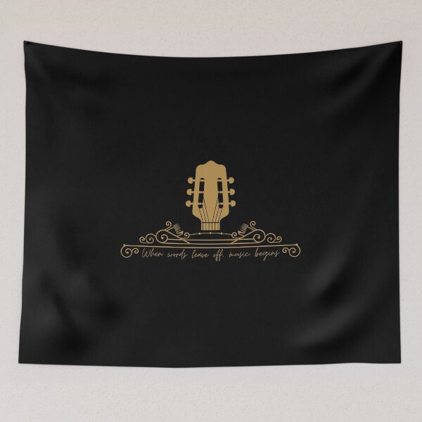 Item preview, When Words Leave Off, Music Begins designed and sold by Schandre.