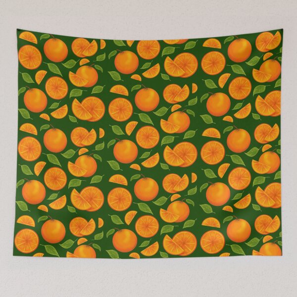 Item preview, Ornate Orange Dream Pattern designed and sold by Tori Thomas.