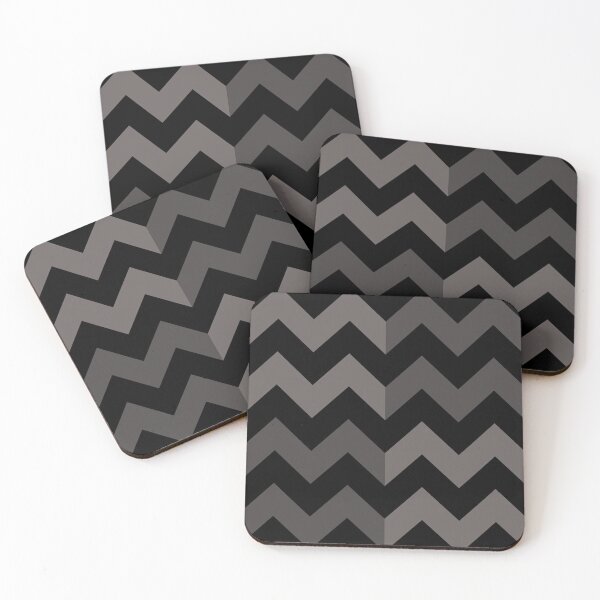 Item preview, 'Zagga' - in shades of Grey on a Black base designed and sold by sleepingdogprod.