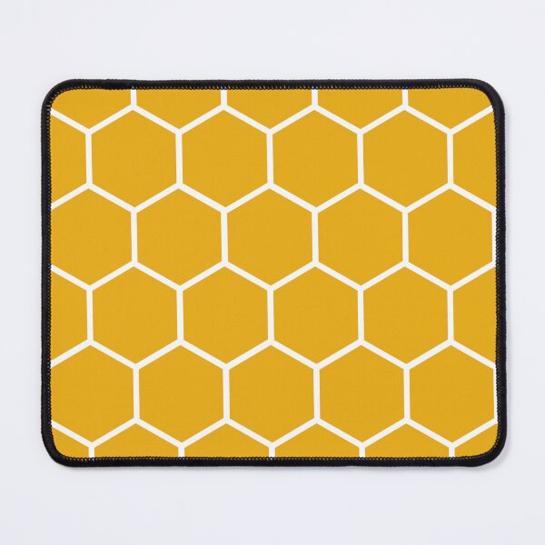Item preview, Honeycomb Pattern - Gold and White designed and sold by gjsart.