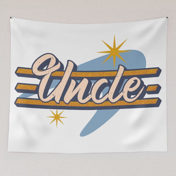 Item preview, Retro Vintage Uncle designed and sold by TrendyTribe.