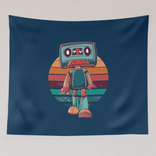 Item preview, Vintage Tape Robot designed and sold by bennetthuskers.