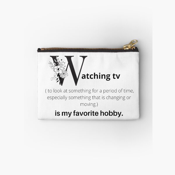 Item preview, watching tv is my favorite hobby - special design designed and sold by niamaes.