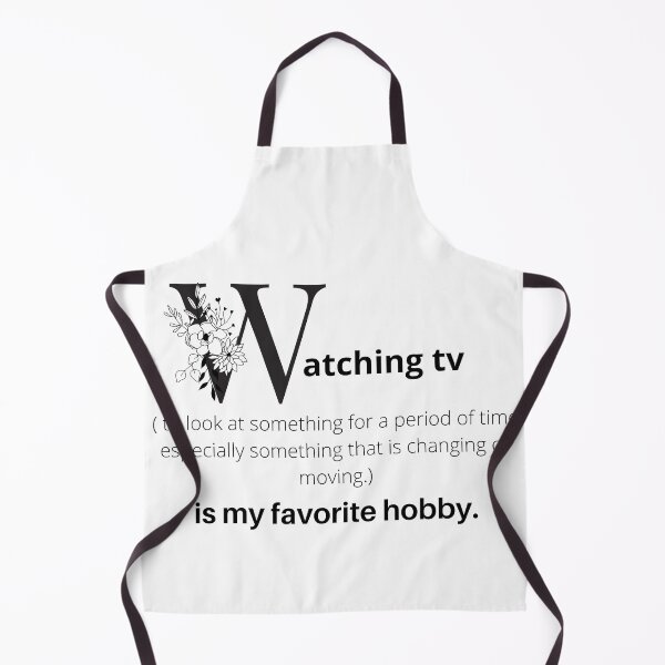 Item preview, watching tv is my favorite hobby - special design designed and sold by Esni | Designs.