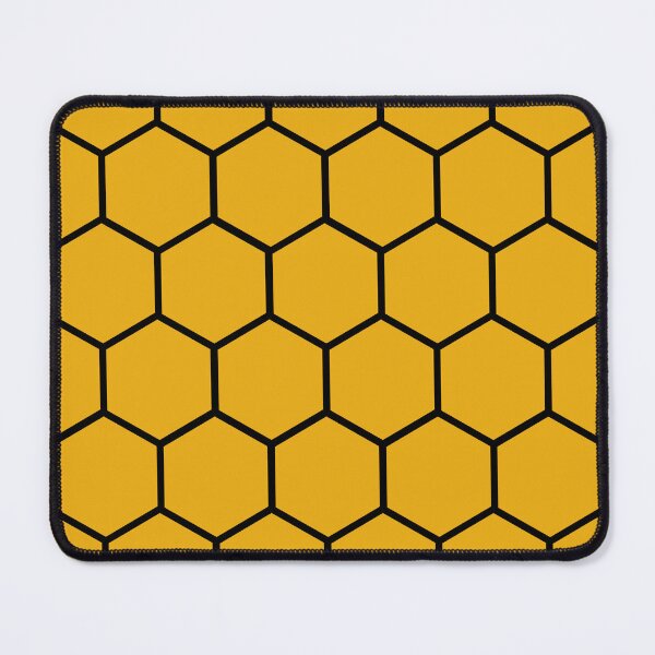 Item preview, Honeycomb Pattern - Gold and Black designed and sold by gjsart.