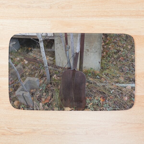 Item preview, Country Living: Rusty Tools Outside a Shed designed and sold by TaraTs.