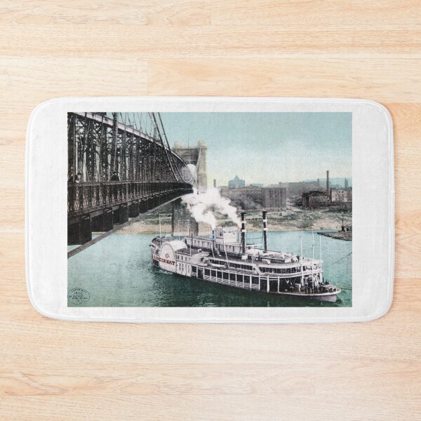 Item preview, 1905 Cincinnati Ohio Riverboat designed and sold by historicimage.