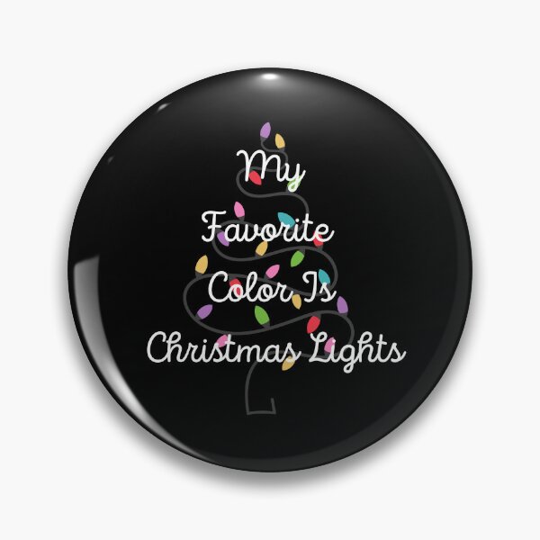 Item preview, My Favorite Color Is Christmas Light Shirt Merry Christmas  designed and sold by H-ALPHA.