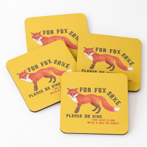 Item preview, For Fox Sake - Please be kind - I am just a dog with a bad PR agent designed and sold by SirenSeventyOne.