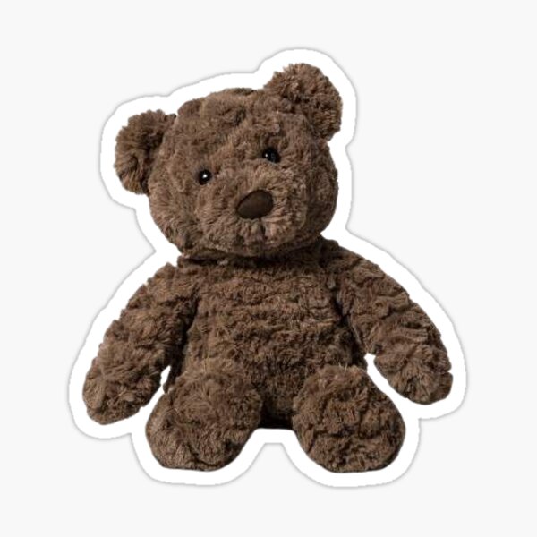 Item preview, teddy bear sticker designed and sold by saturnirl.
