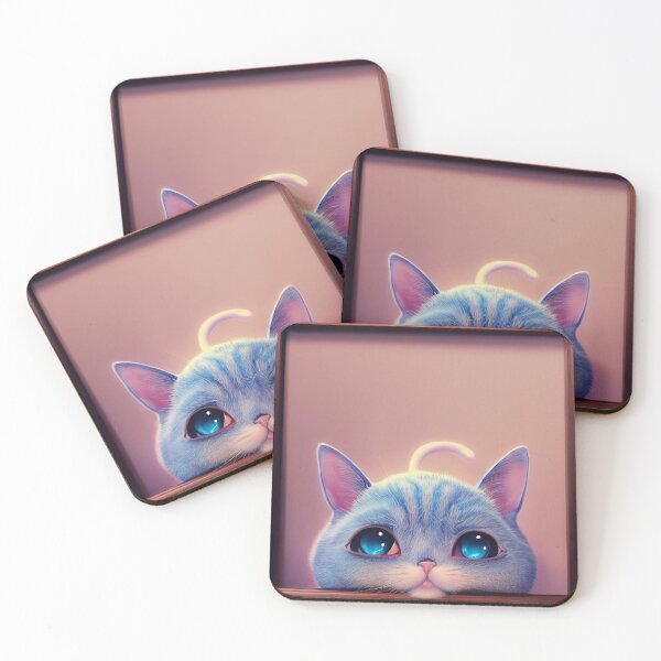 Item preview, Cute Cat Art Print designed and sold by NEWCUTIE.