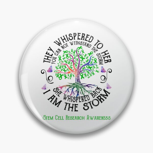 Item preview, Stem Cell Research Awareness - Stem Cell Research Warrior I Am The Storm designed and sold by RunningShop.