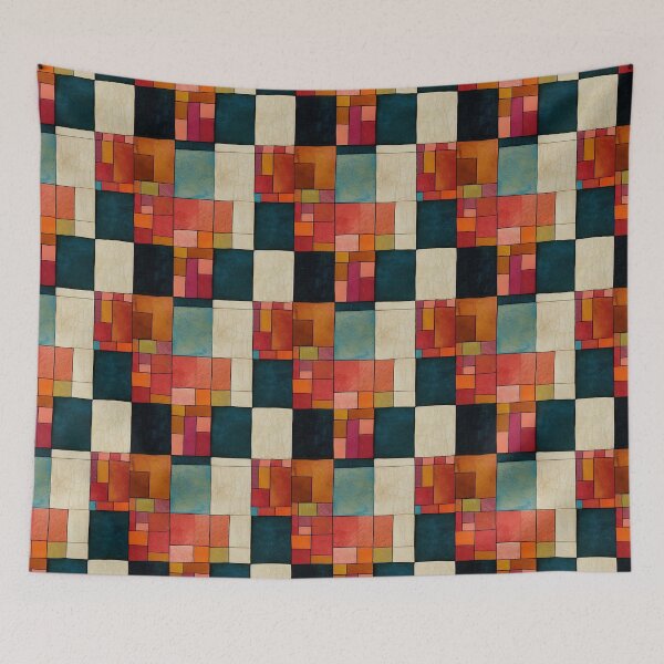 Item preview, Checkered Patchwork designed and sold by BuraxisDesigns.