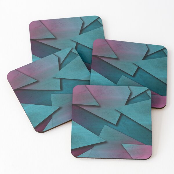Item preview, Dark Blue and Pink Textures - Geometric Design designed and sold by gjsart.