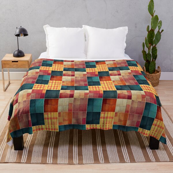 Item preview, Retro Patchwork designed and sold by BuraxisDesigns.