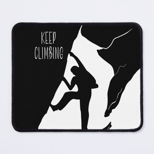 Item preview, Keep climbing silhouette  designed and sold by TipTopTapo.