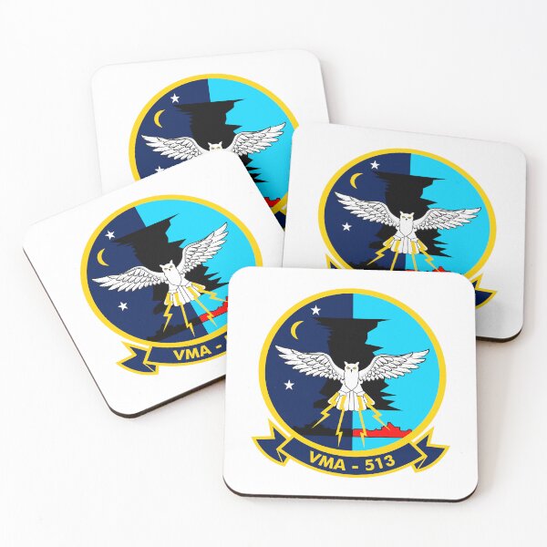 Item preview, VMF - 513 Flying Nightmares USMC Attack Squadron - Clean Style designed and sold by pzd501.
