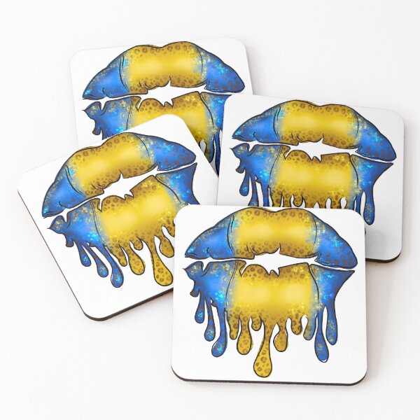 Artikelvorschau, Tropfende Lippen Sublimation Ukraine entworfen und verkauft von kingtaj-store.