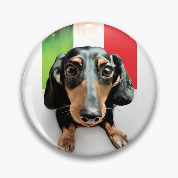 Item preview, Bella the Playful Dachshund - Pet Dog Commission 05  designed and sold by Anna R. Reyes.