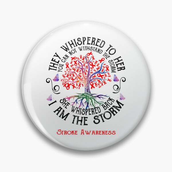 Item preview, Stroke Awareness - Stroke Warrior I Am The Storm designed and sold by RunningShop.