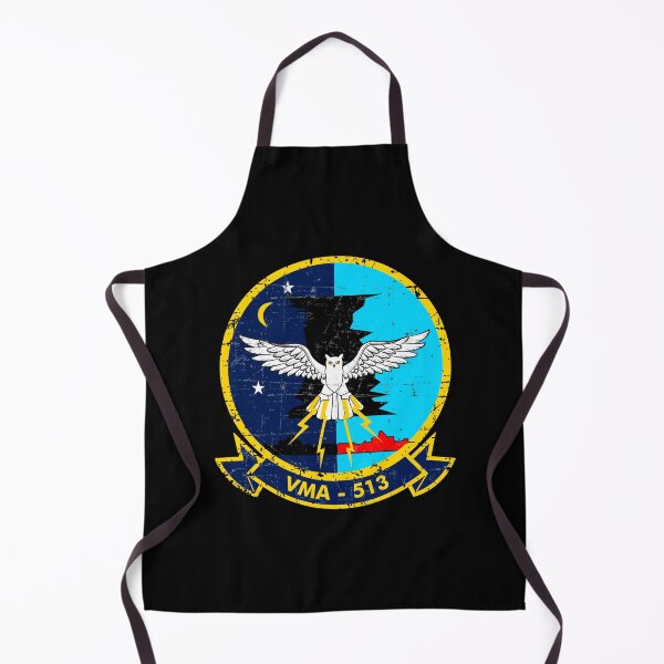 Item preview, VMF - 513 Flying Nightmares USMC Attack Squadron - Grunge Style designed and sold by pzd501.