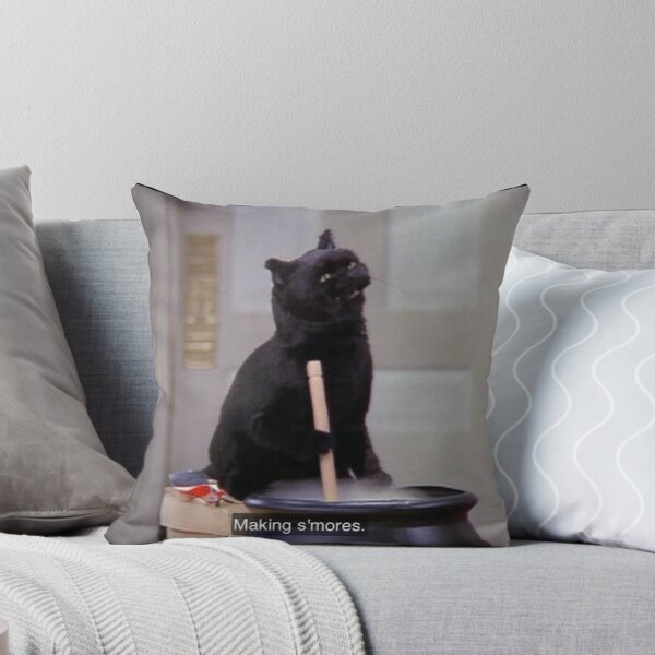 Item preview, Salem the Cat - “Making S’mores” designed and sold by R-uby.