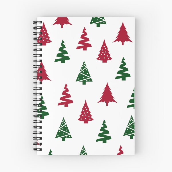 Item preview, Christmas Tree Pattern - Green and Red Christmas Trees designed and sold by gjsart.