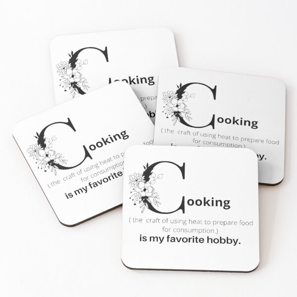 Item preview, cooking is my favorite hobby - special design designed and sold by niamaes.