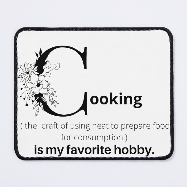 Item preview, cooking is my favorite hobby - special design designed and sold by niamaes.
