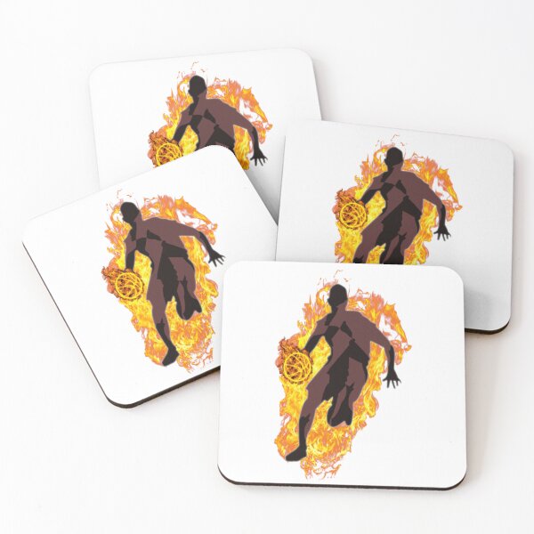 Item preview, Basketball player with a burning ball designed and sold by Zeil.