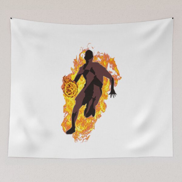 Item preview, Basketball player with a burning ball designed and sold by Zeil.
