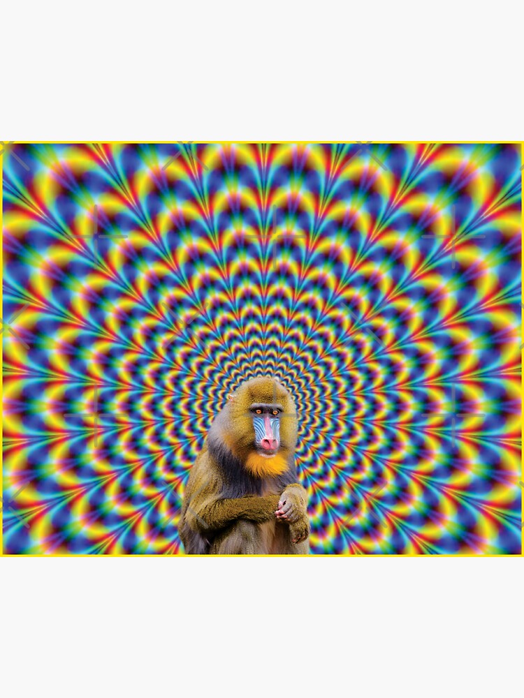 Monkey Trippy Psychedelic Men's Shorts main image 0