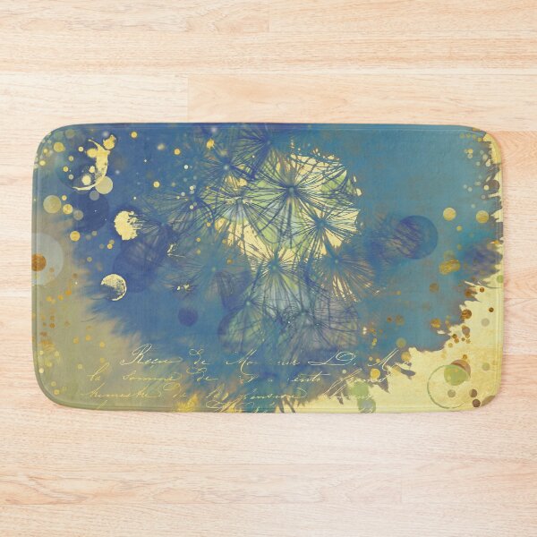 Item preview, Golden Dreams II abstract dandelion puff designed and sold by Glimmersmith.