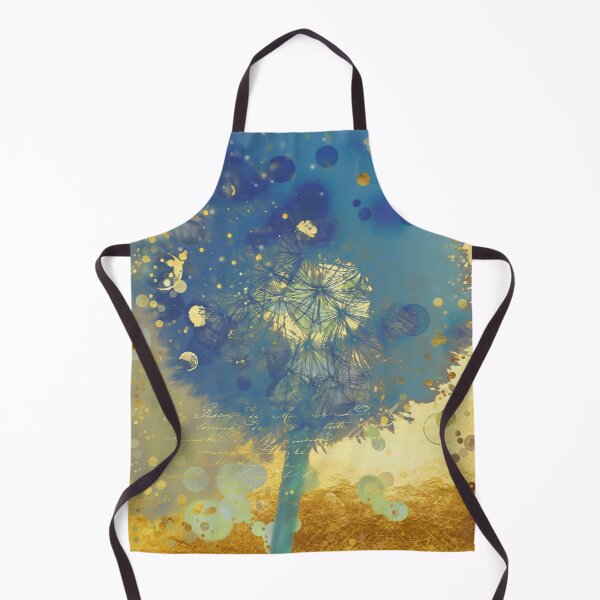 Item preview, Golden Dreams II abstract dandelion puff designed and sold by Glimmersmith.