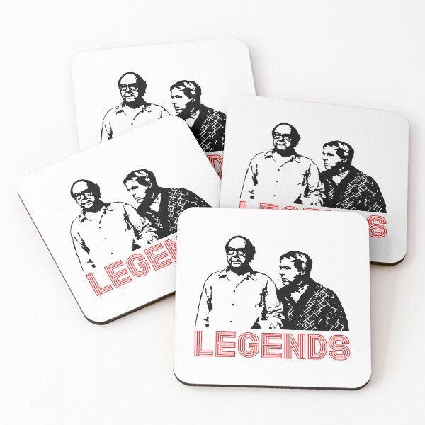 Item preview, MORECAMBE AND WISE - LEGENDS. BLACK/RED. designed and sold by 5hertz.
