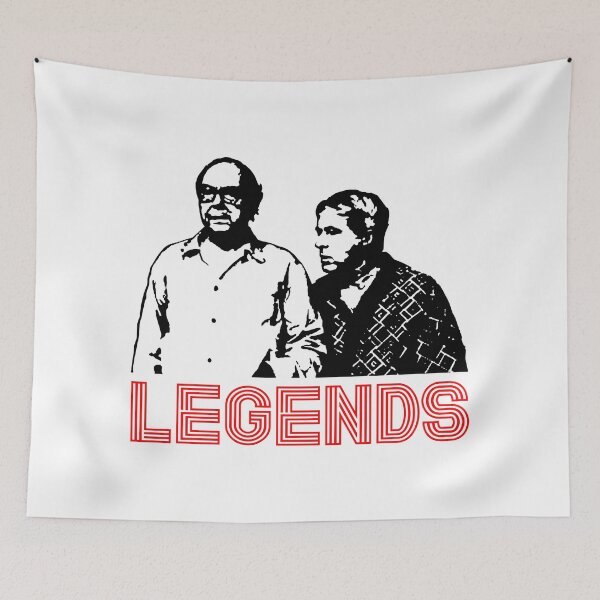 Item preview, MORECAMBE AND WISE - LEGENDS. BLACK/RED. designed and sold by 5hertz.
