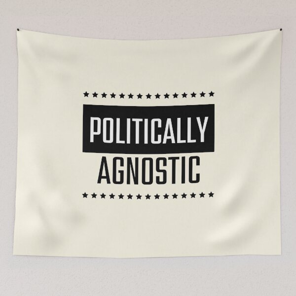 Item preview, Politically Agnostic designed and sold by FunnyFactDesign.