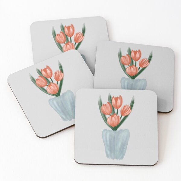Item preview, Four Tulip Flowers designed and sold by Yell0whouse28.