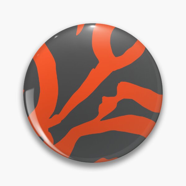 Item preview, Gray & Orange Liquid Swirl designed and sold by rainestore.